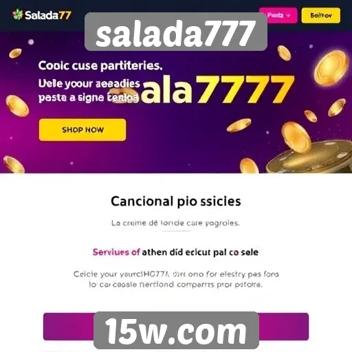Bônus e promoções oferecidos por salada777